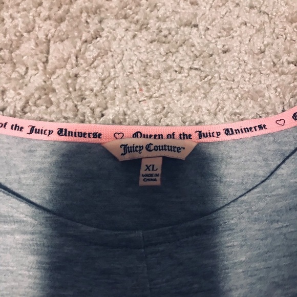 Juicy Couture quarter sleeve blouse- XL - Picture 3 of 4